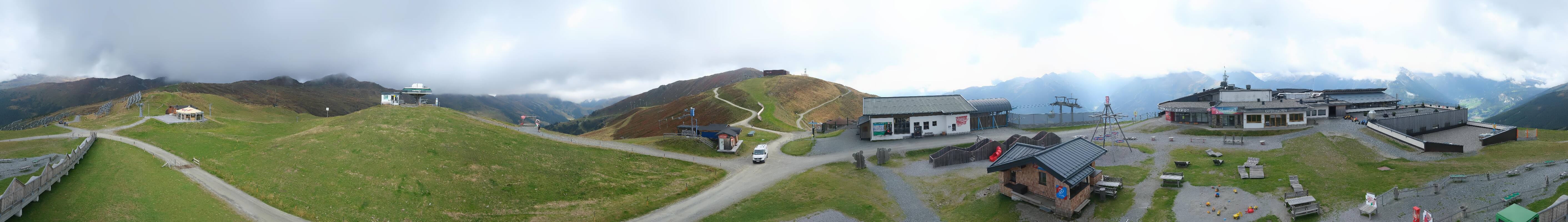 Archiv Foto Webcam Wildkogel-Arena: Ausblick Wildkogelbahn Bergstation