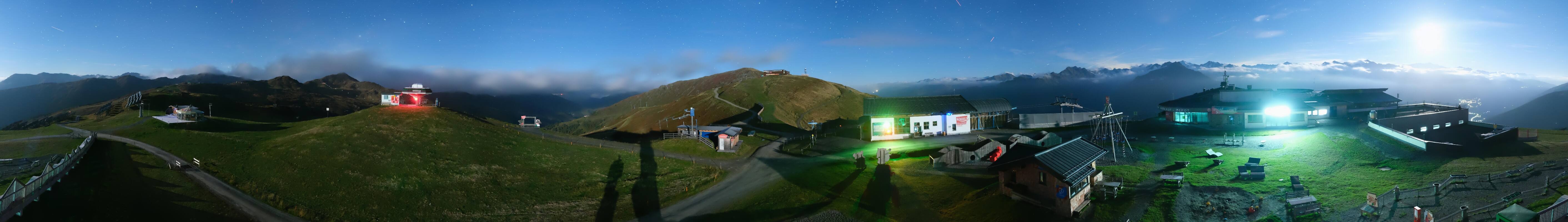 Archiv Foto Webcam Wildkogel-Arena: Ausblick Wildkogelbahn Bergstation
