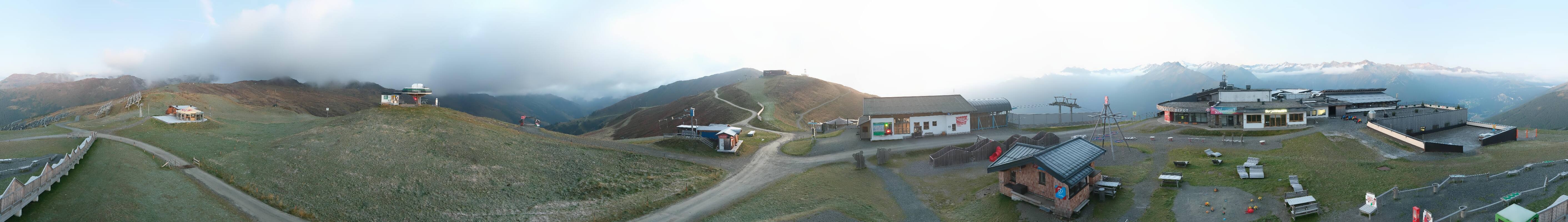 Archiv Foto Webcam Wildkogel-Arena: Ausblick Wildkogelbahn Bergstation
