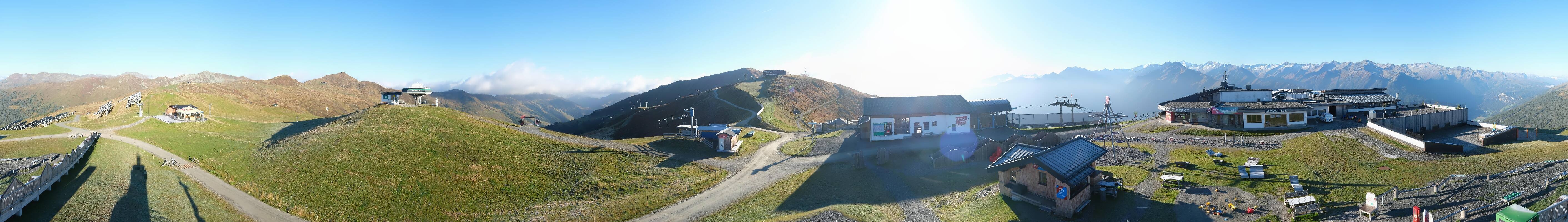 Archiv Foto Webcam Wildkogel-Arena: Ausblick Wildkogelbahn Bergstation