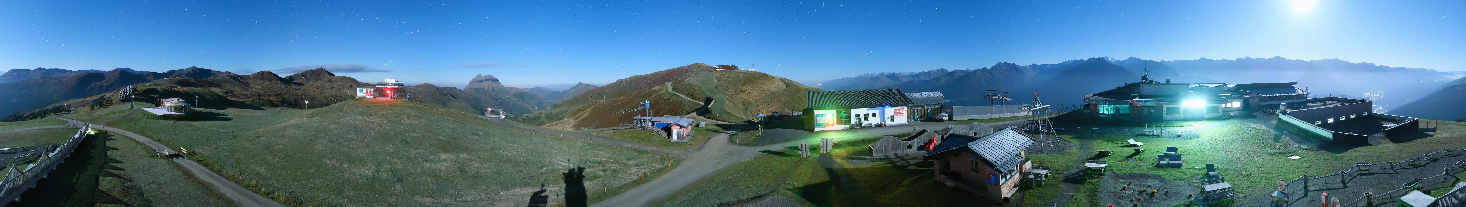 Archiv Foto Webcam Wildkogel-Arena: Ausblick Wildkogelbahn Bergstation