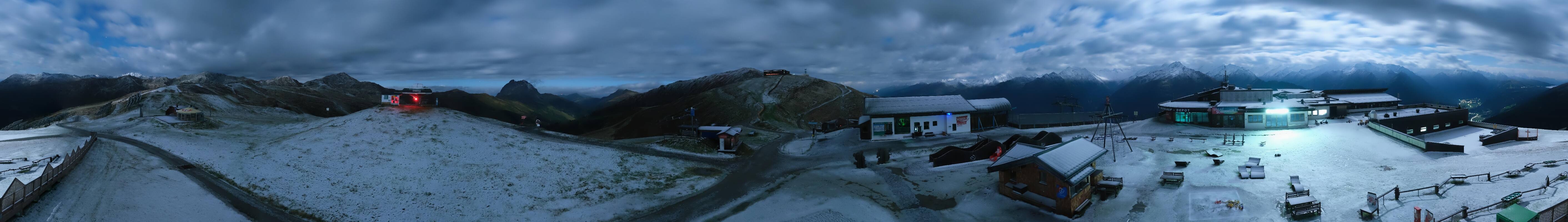 Archiv Foto Webcam Wildkogel-Arena: Ausblick Wildkogelbahn Bergstation
