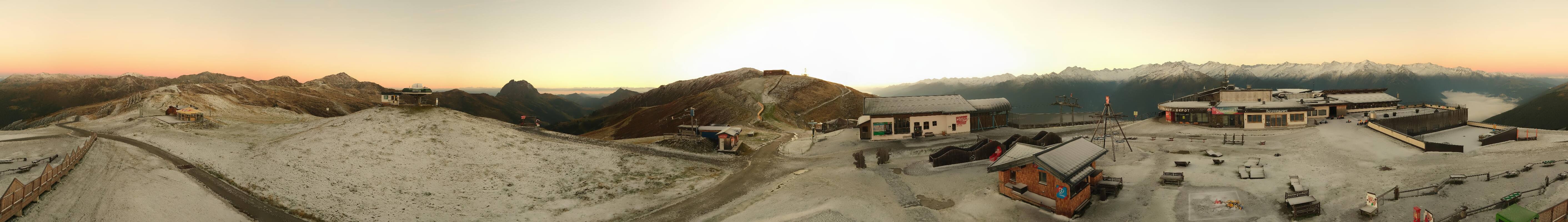 Archiv Foto Webcam Wildkogel-Arena: Ausblick Wildkogelbahn Bergstation
