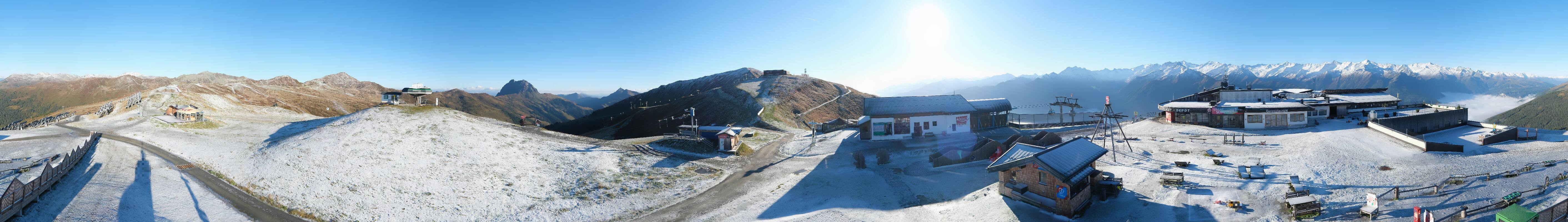 Archiv Foto Webcam Wildkogel-Arena: Ausblick Wildkogelbahn Bergstation