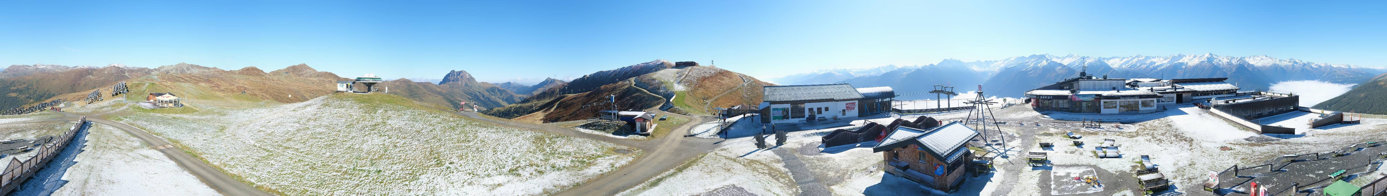Archiv Foto Webcam Wildkogel-Arena: Ausblick Wildkogelbahn Bergstation