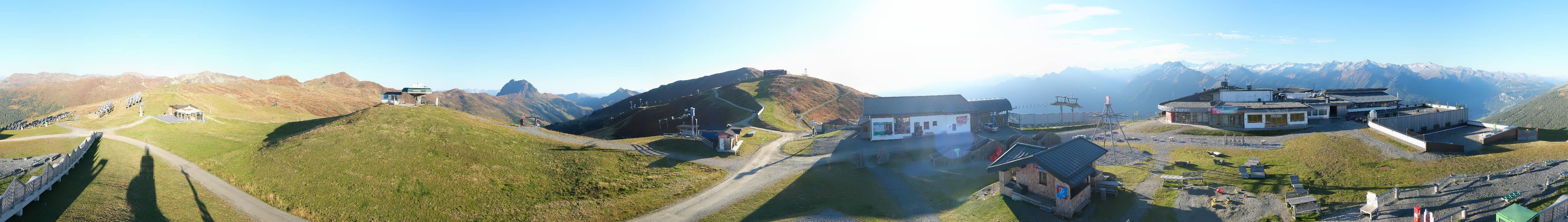 Archiv Foto Webcam Wildkogel-Arena: Ausblick Wildkogelbahn Bergstation