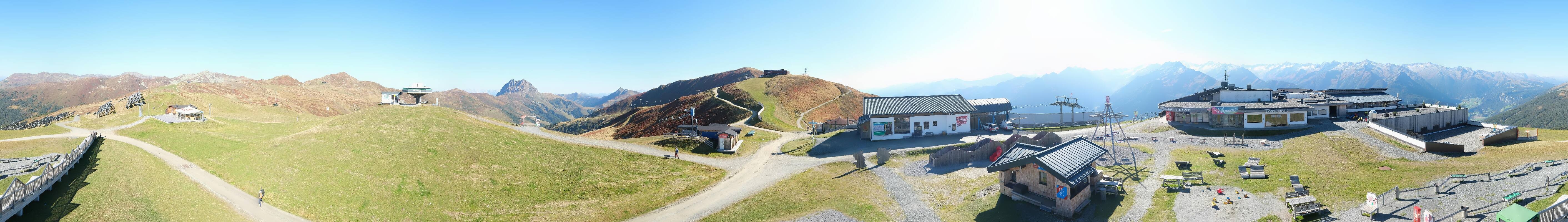 Archiv Foto Webcam Wildkogel-Arena: Ausblick Wildkogelbahn Bergstation