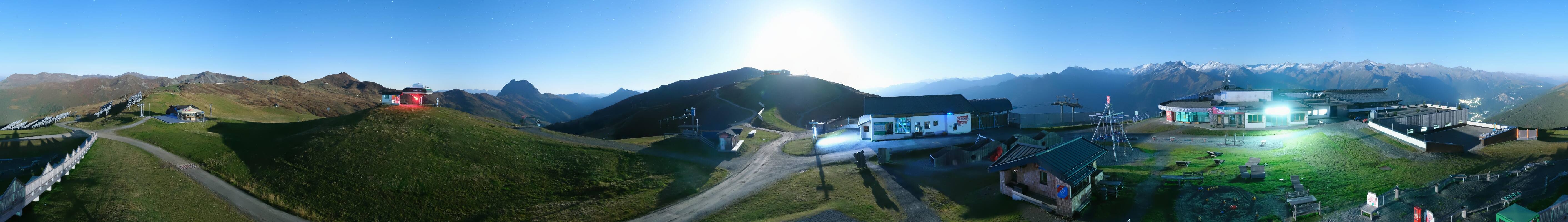 Archiv Foto Webcam Wildkogel-Arena: Ausblick Wildkogelbahn Bergstation