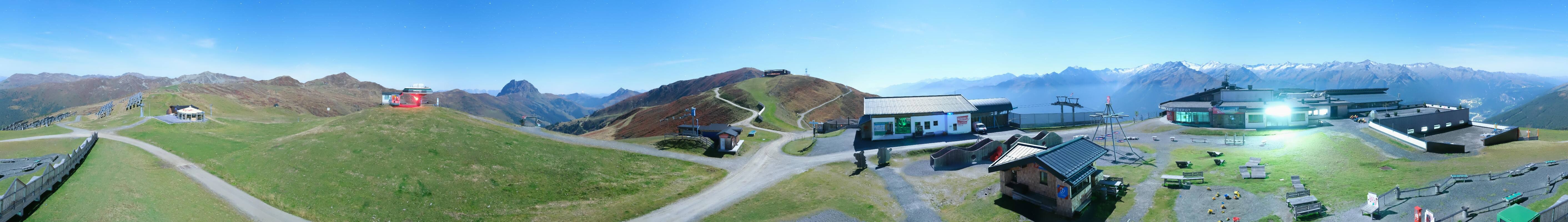 Archiv Foto Webcam Wildkogel-Arena: Ausblick Wildkogelbahn Bergstation