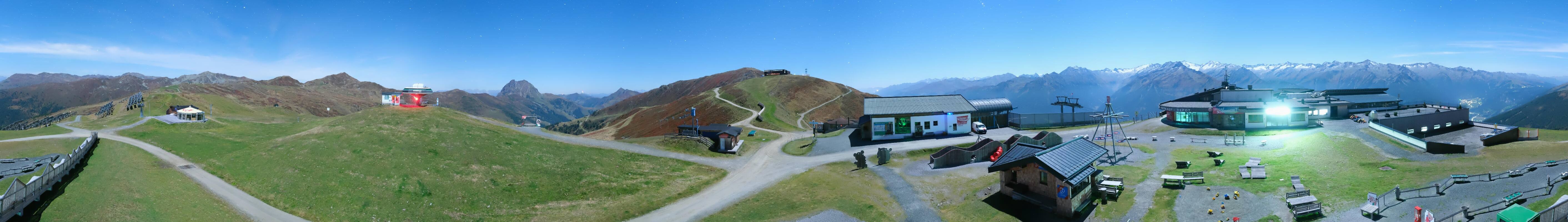 Archiv Foto Webcam Wildkogel-Arena: Ausblick Wildkogelbahn Bergstation