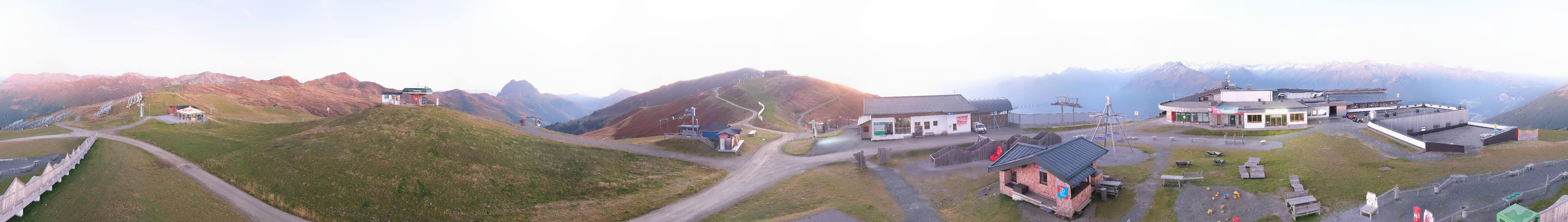 Archiv Foto Webcam Wildkogel-Arena: Ausblick Wildkogelbahn Bergstation