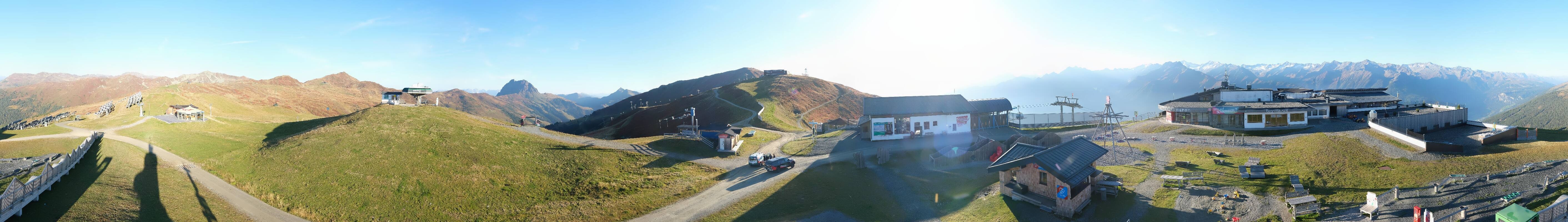 Archiv Foto Webcam Wildkogel-Arena: Ausblick Wildkogelbahn Bergstation