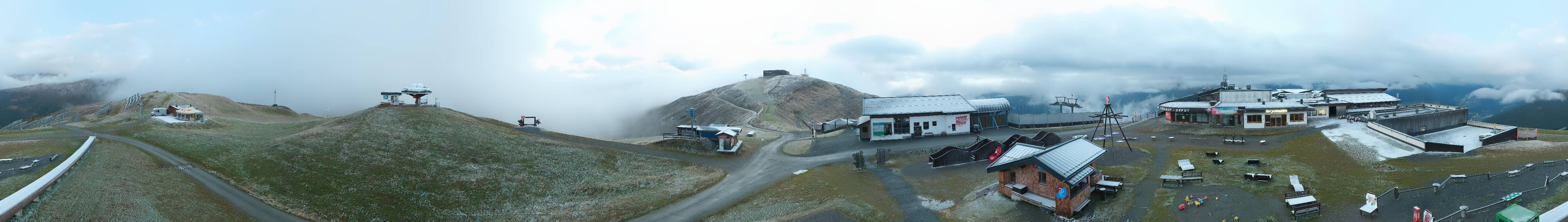 Archiv Foto Webcam Wildkogel-Arena: Ausblick Wildkogelbahn Bergstation