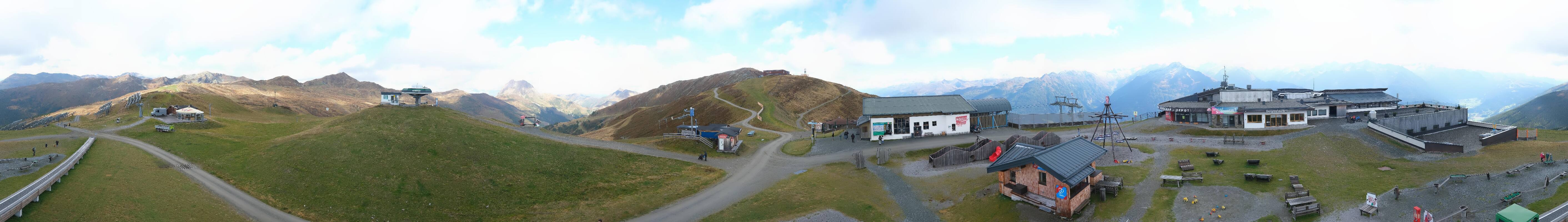 Archiv Foto Webcam Wildkogel-Arena: Ausblick Wildkogelbahn Bergstation