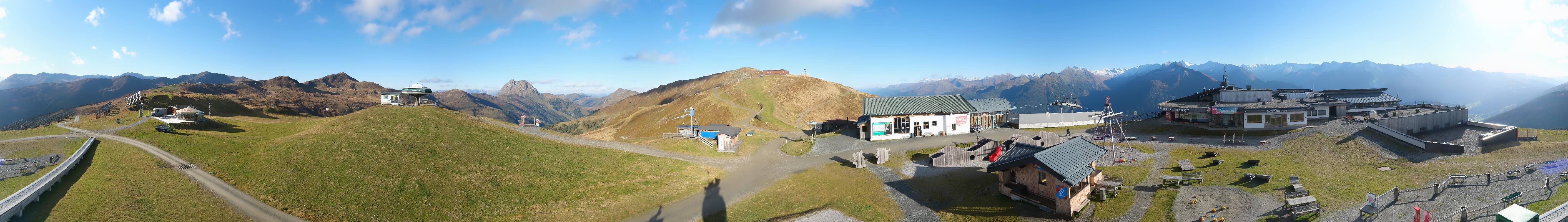 Archiv Foto Webcam Wildkogel-Arena: Ausblick Wildkogelbahn Bergstation