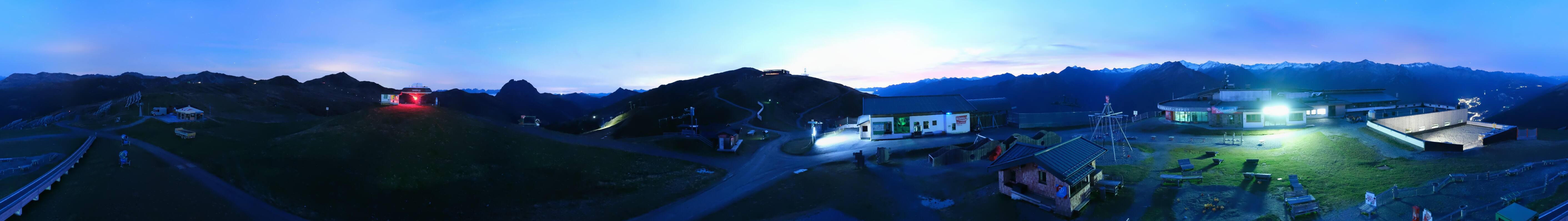 Archiv Foto Webcam Wildkogel-Arena: Ausblick Wildkogelbahn Bergstation