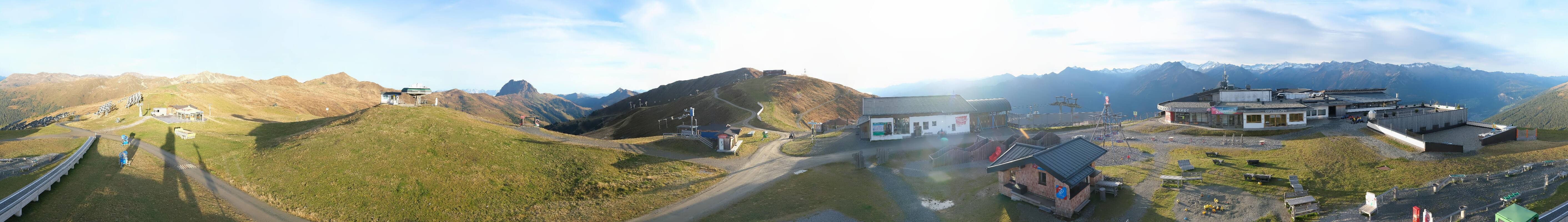 Archiv Foto Webcam Wildkogel-Arena: Ausblick Wildkogelbahn Bergstation