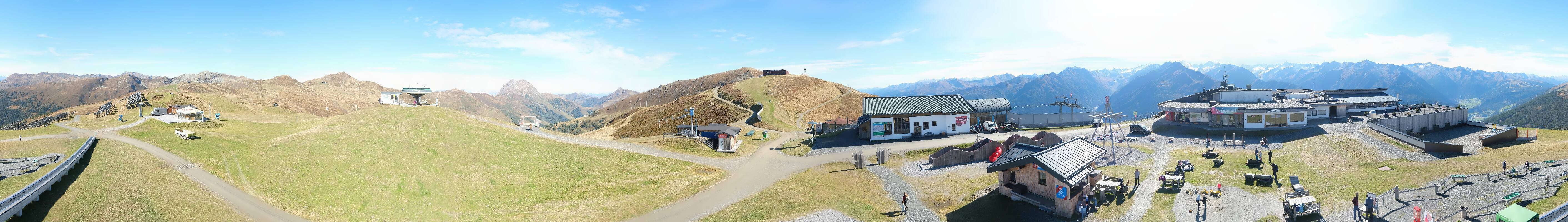 Archiv Foto Webcam Wildkogel-Arena: Ausblick Wildkogelbahn Bergstation