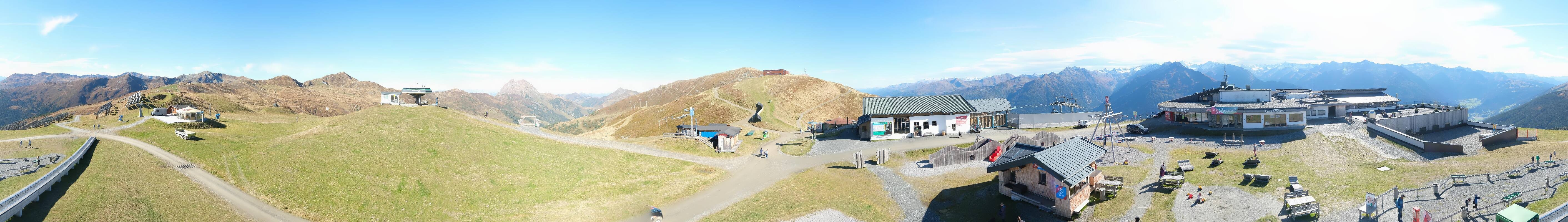 Archiv Foto Webcam Wildkogel-Arena: Ausblick Wildkogelbahn Bergstation