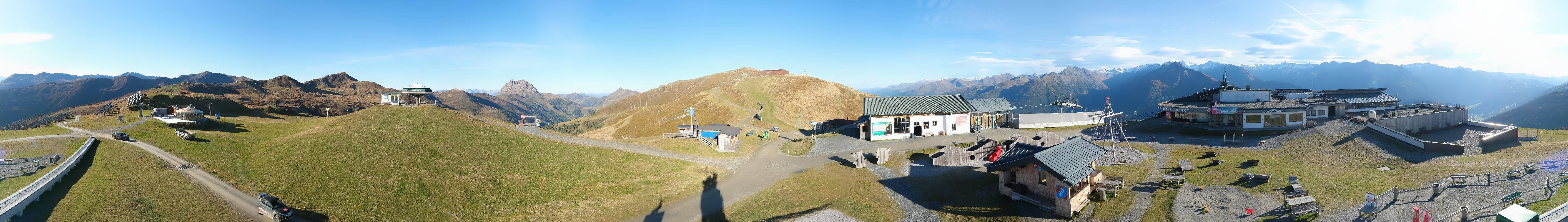 Archiv Foto Webcam Wildkogel-Arena: Ausblick Wildkogelbahn Bergstation