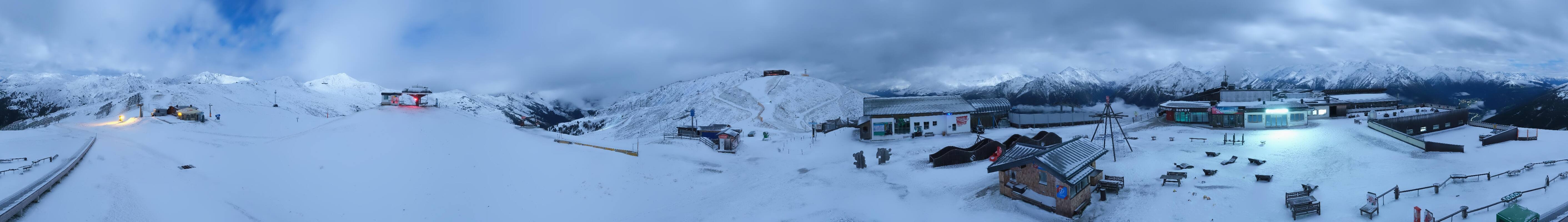 Archiv Foto Webcam Wildkogel-Arena: Ausblick Wildkogelbahn Bergstation