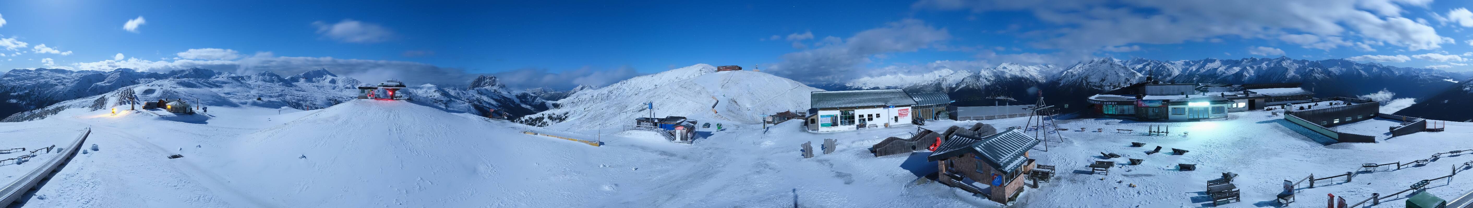 Archiv Foto Webcam Wildkogel-Arena: Ausblick Wildkogelbahn Bergstation