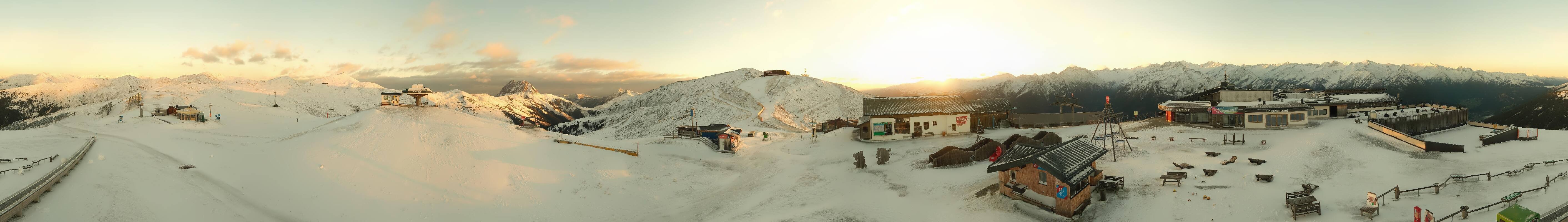 Archiv Foto Webcam Wildkogel-Arena: Ausblick Wildkogelbahn Bergstation