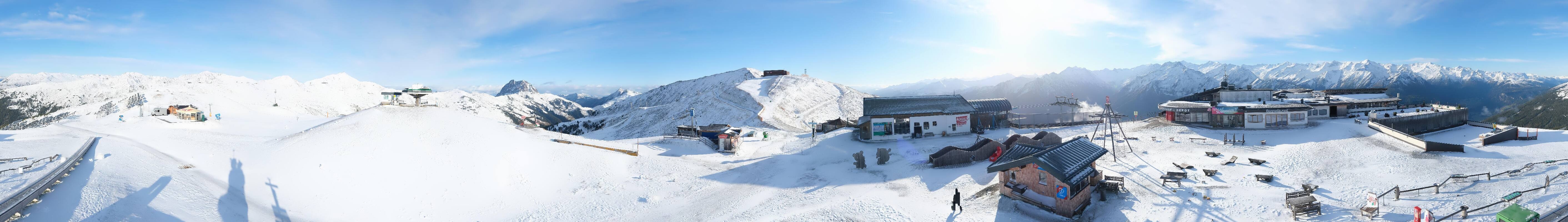 Archiv Foto Webcam Wildkogel-Arena: Ausblick Wildkogelbahn Bergstation