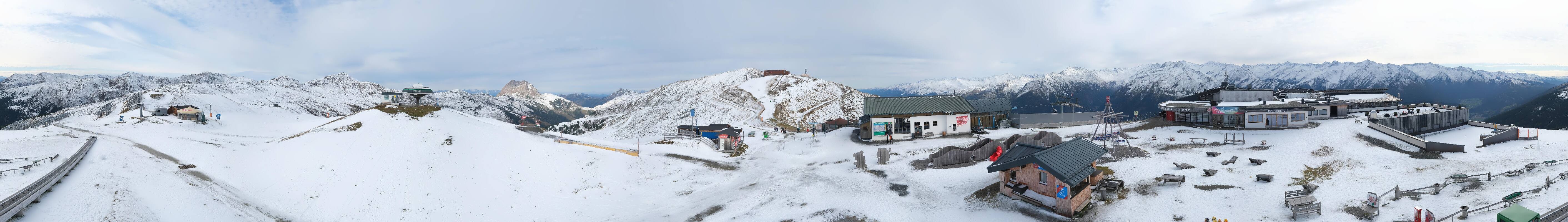 Archiv Foto Webcam Wildkogel-Arena: Ausblick Wildkogelbahn Bergstation