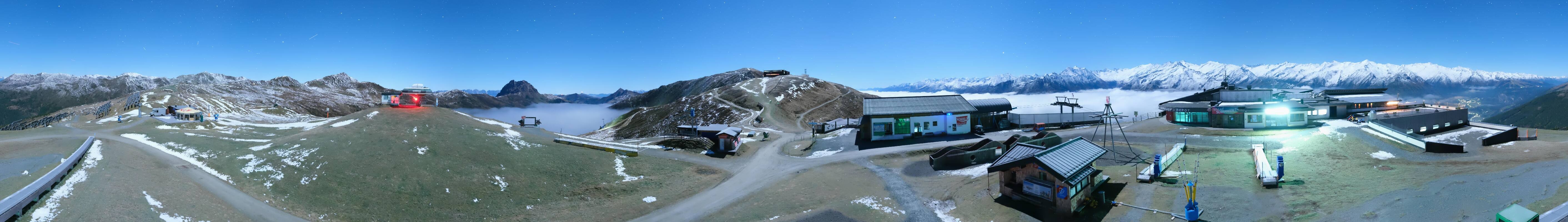 Archiv Foto Webcam Wildkogel-Arena: Ausblick Wildkogelbahn Bergstation