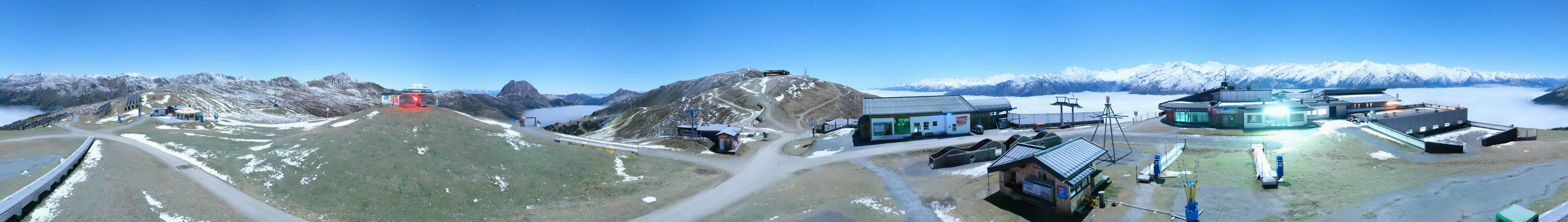 Archiv Foto Webcam Wildkogel-Arena: Ausblick Wildkogelbahn Bergstation