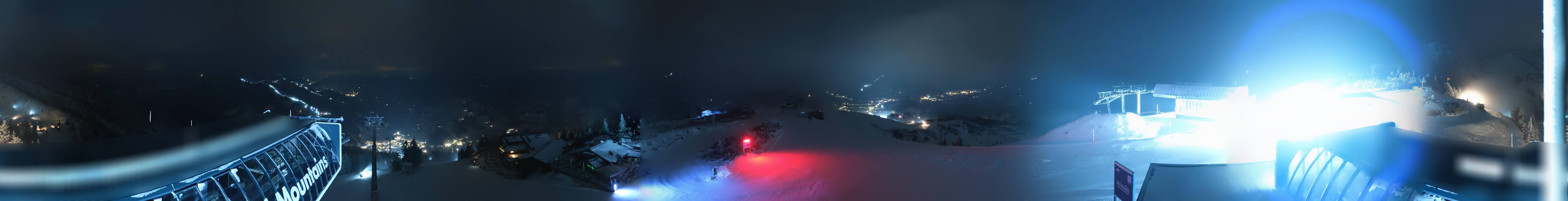 Archiv Foto Webcam Wagrain Grießenkareck - Bergstation Flying Mozart