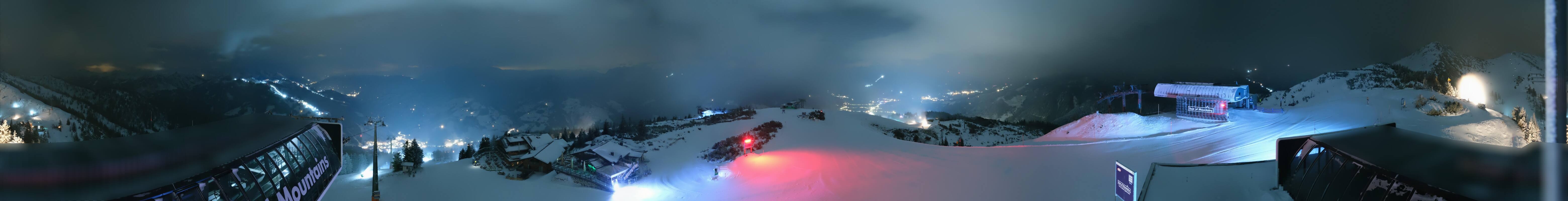 Archiv Foto Webcam Wagrain Grießenkareck - Bergstation Flying Mozart