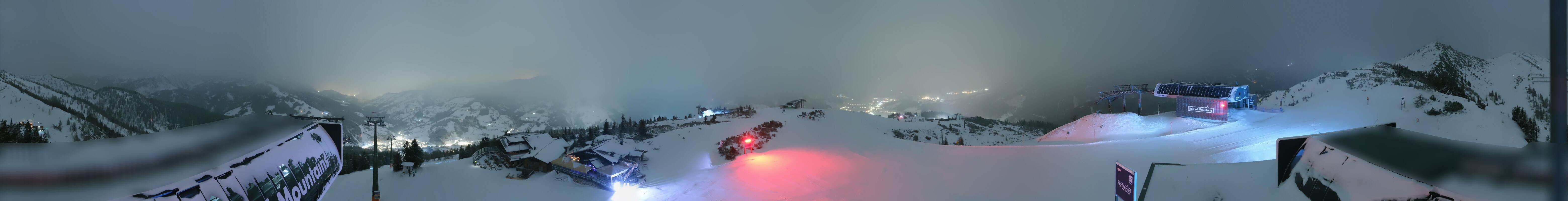 Archiv Foto Webcam Wagrain Grießenkareck - Bergstation Flying Mozart