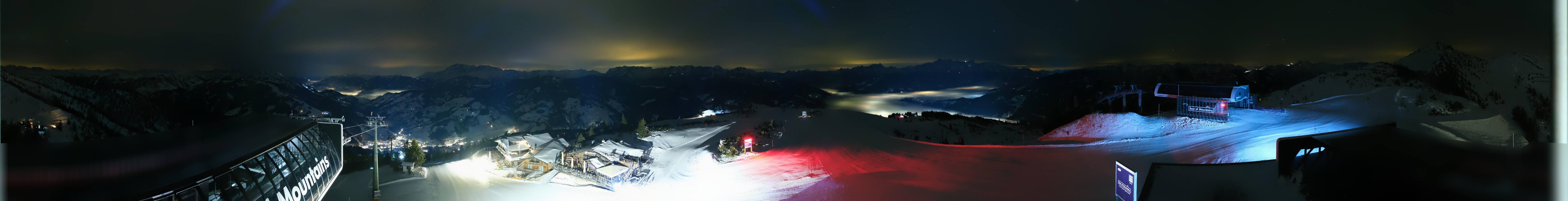 Archiv Foto Webcam Wagrain Grießenkareck - Bergstation Flying Mozart