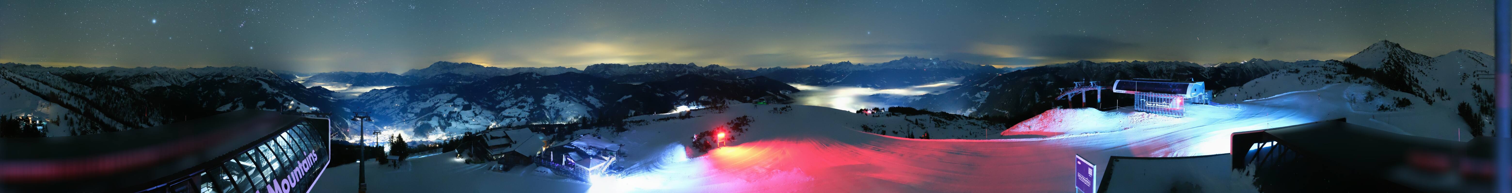 Archiv Foto Webcam Wagrain Grießenkareck - Bergstation Flying Mozart