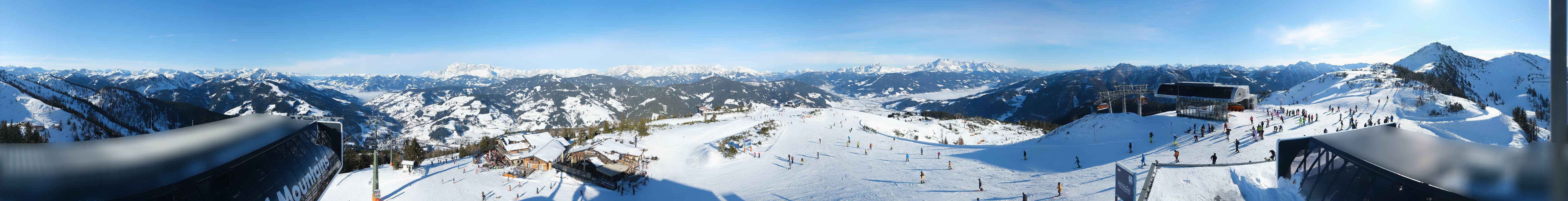 Archiv Foto Webcam Wagrain Grießenkareck - Bergstation Flying Mozart