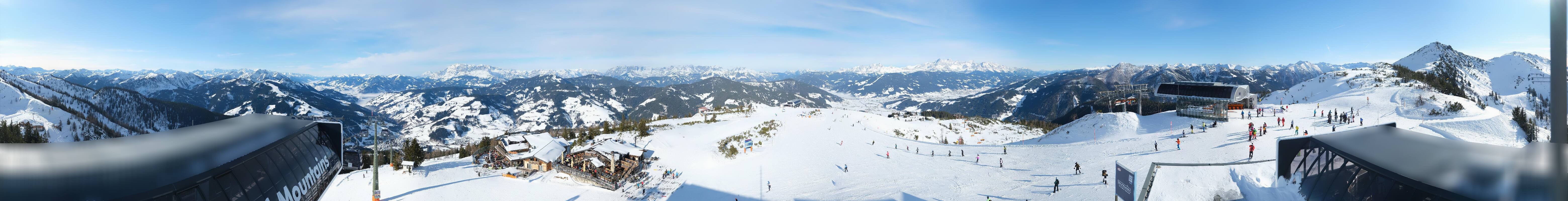 Archiv Foto Webcam Wagrain Grießenkareck - Bergstation Flying Mozart