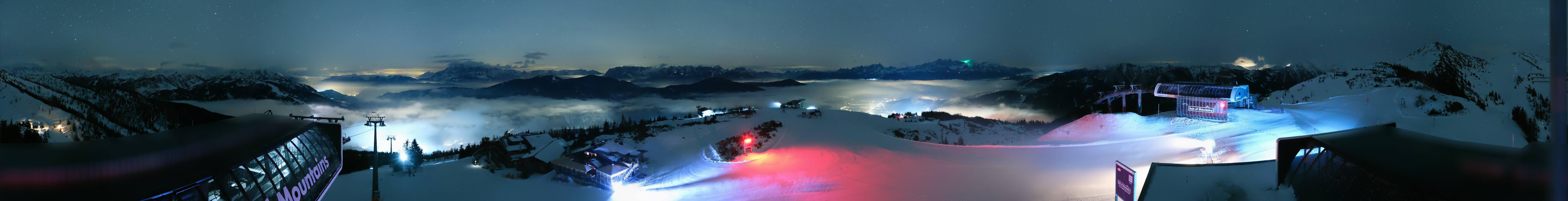 Archived image Webcam Wagrain - Top Station Flying Mozart