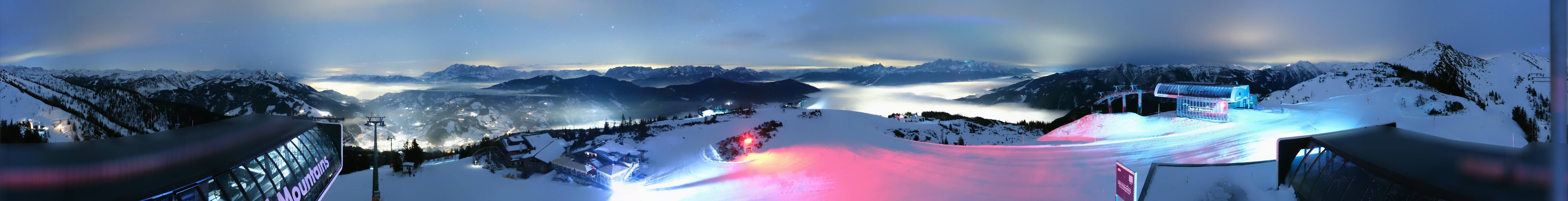 Archived image Webcam Wagrain - Top Station Flying Mozart