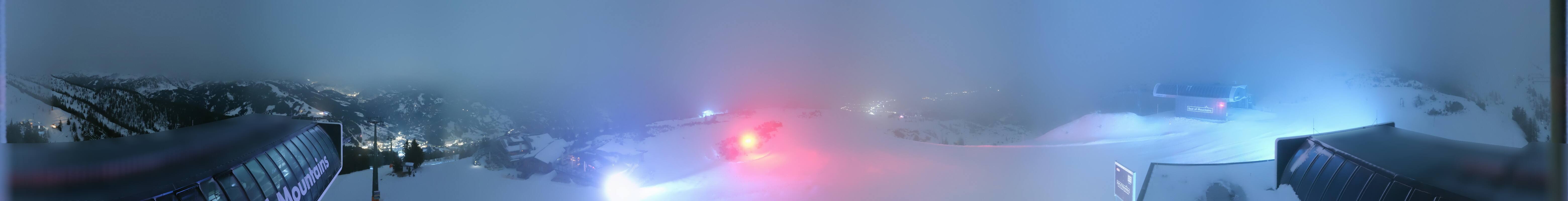 Archived image Webcam Wagrain - Top Station Flying Mozart