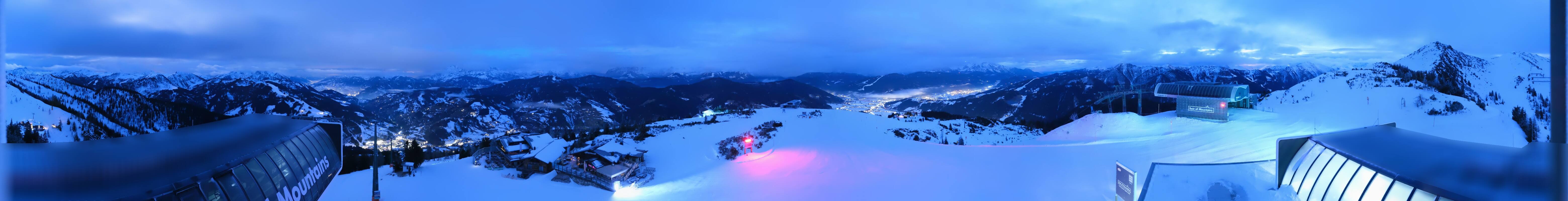 Archived image Webcam Wagrain - Top Station Flying Mozart