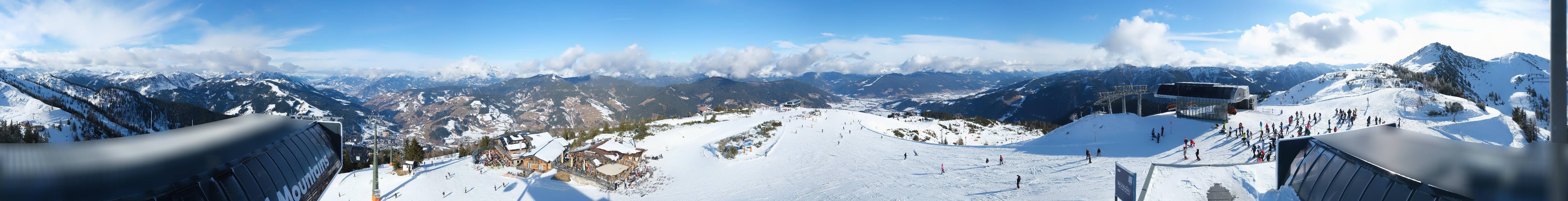 Archived image Webcam Wagrain - Top Station Flying Mozart