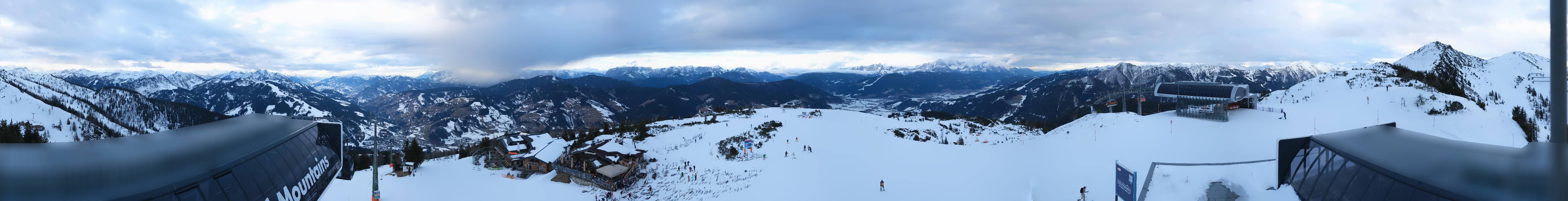 Archived image Webcam Wagrain - Top Station Flying Mozart