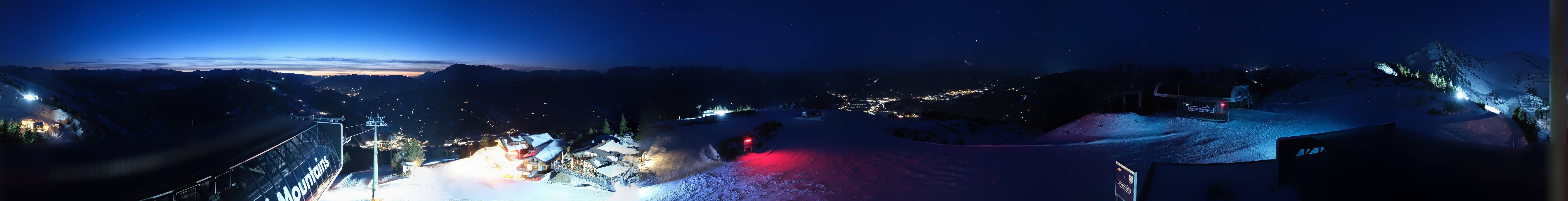 Archiv Foto Webcam Wagrain Grießenkareck - Bergstation Flying Mozart