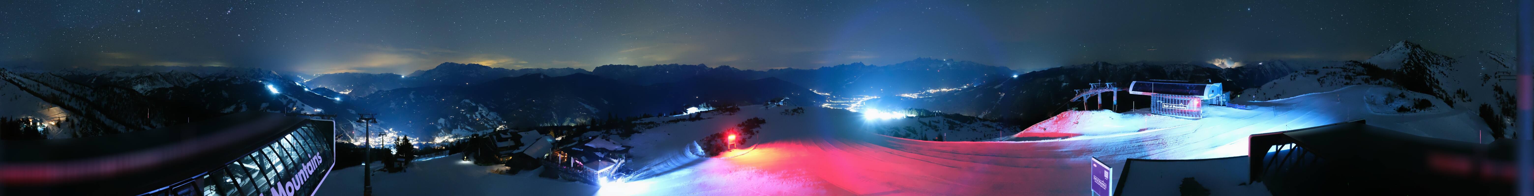 Archiv Foto Webcam Wagrain Grießenkareck - Bergstation Flying Mozart