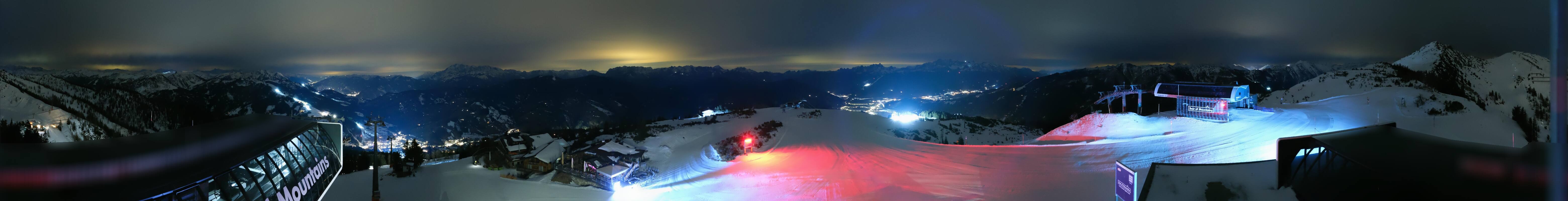 Archived image Webcam Wagrain - Top Station Flying Mozart