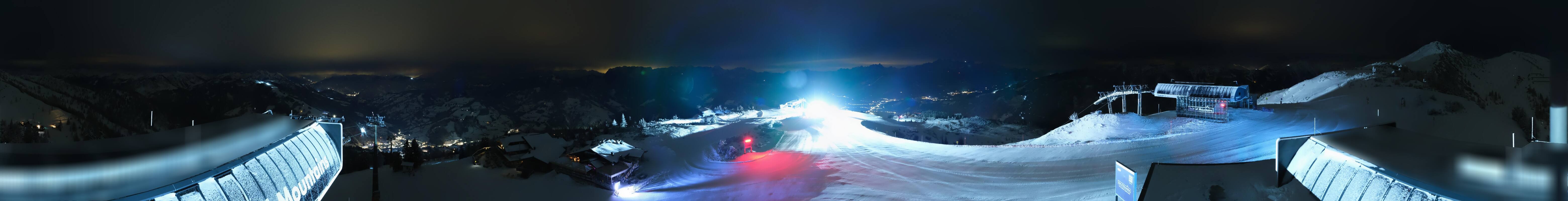 Archiv Foto Webcam Wagrain Grießenkareck - Bergstation Flying Mozart