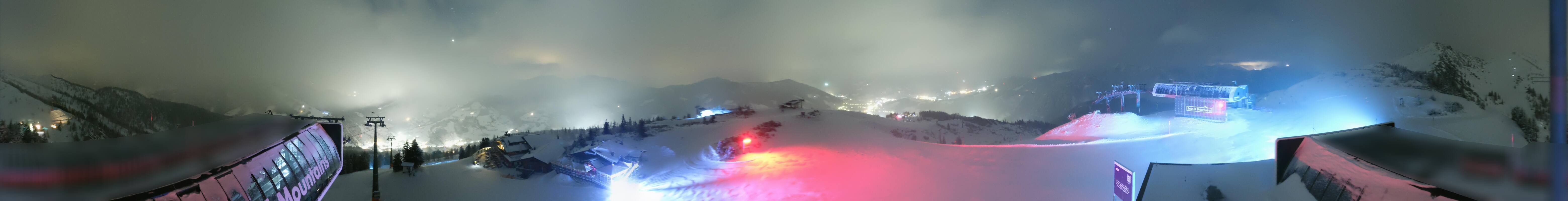 Archiv Foto Webcam Wagrain Grießenkareck - Bergstation Flying Mozart