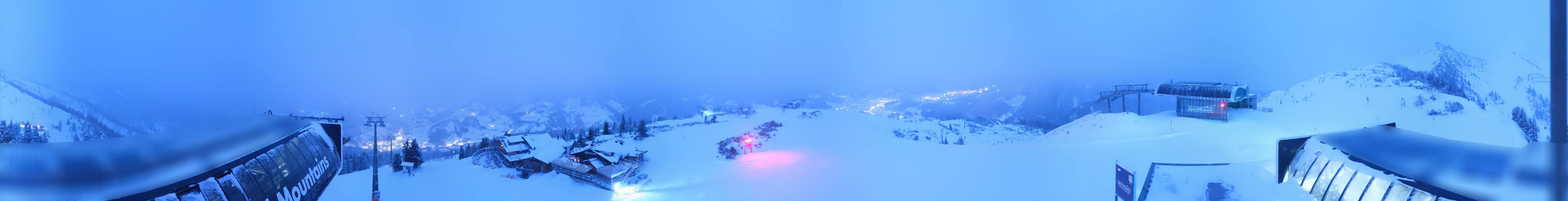 Archiv Foto Webcam Wagrain Grießenkareck - Bergstation Flying Mozart